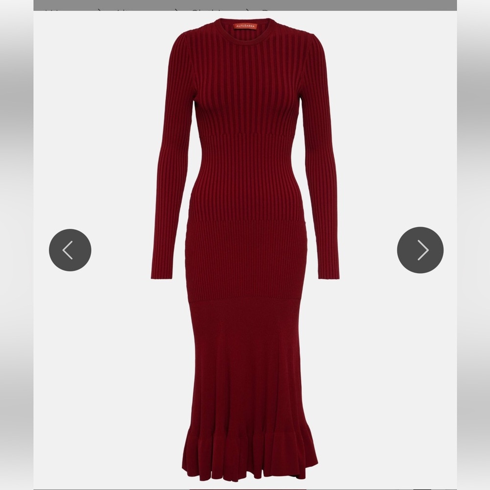 NWT ALTUZARRA Seyrig  Midi Dress size S - Picture 6 of 7